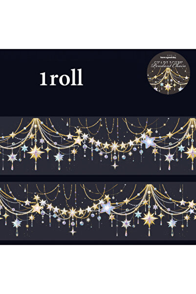 choice2 S30945-4 Mr.Paper 200cm/Roll Starlight Pendant Chain Series Decorativ...