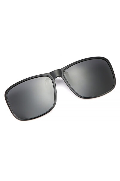 Choice black Sunglasses Clip for Men and Women Flip Up Polarized Sun Glasses ...