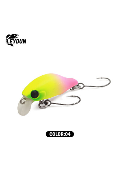Choice color-04 Leydun Surface Minnow Fishing Lures 30mm 1.5g Floating Shallo...