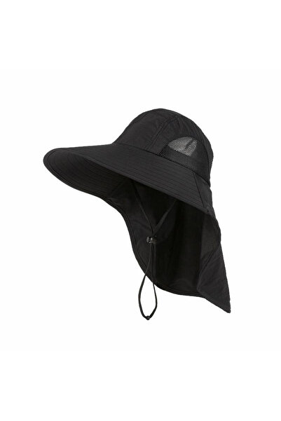 Choice 60cm black Outdoor Sports Jungle Hiking Hat Fishing Hat Wide Brim Buck...