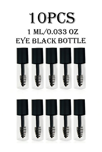 choice2 10pcs black 5/10/28pcs 1ml Empty Mascara Bottles With Wand Refillable...