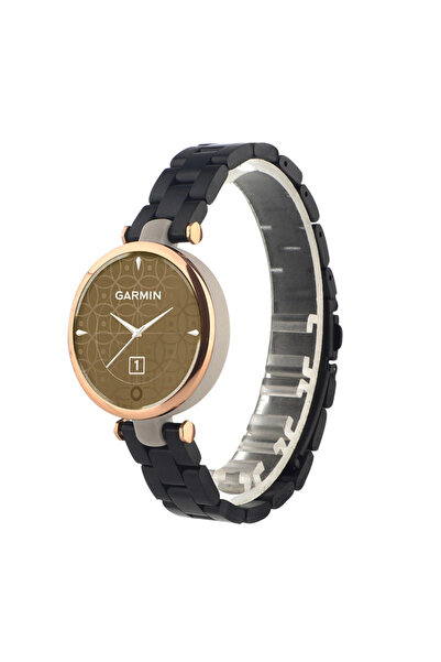 Choice For Garmin Lily black Stainless Steel Band For Lily Metal Strap Men Wo...