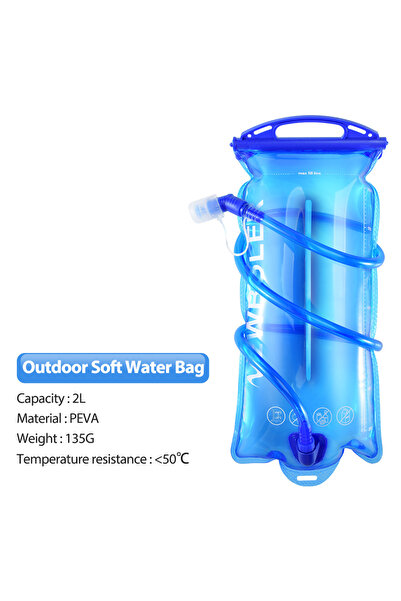 Choice BOT033-Blue NEWBOLER Water Bladder Hydration Backpack 2L Capacity PEVA...
