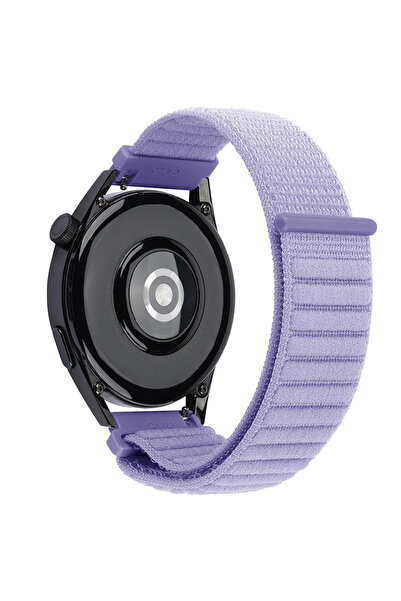 Choice7 20mm Universal Purple Nylon Loop Strap for Venu 3 Sq 2 Quick Adjustab...
