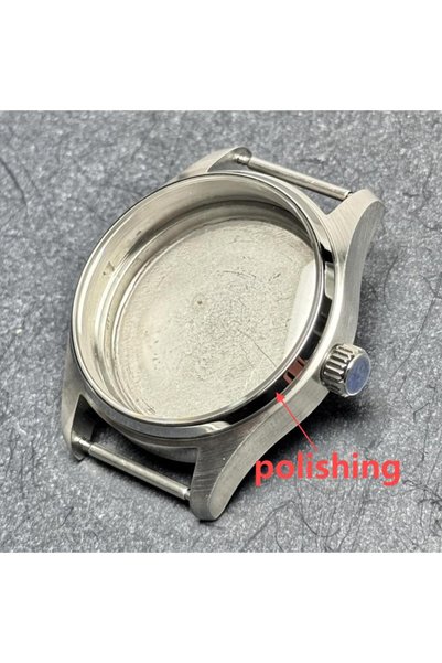 Choice 36mm NH35 NH36 P-soild back 36/39mm Pilot Little Prince Watch Case Sta...