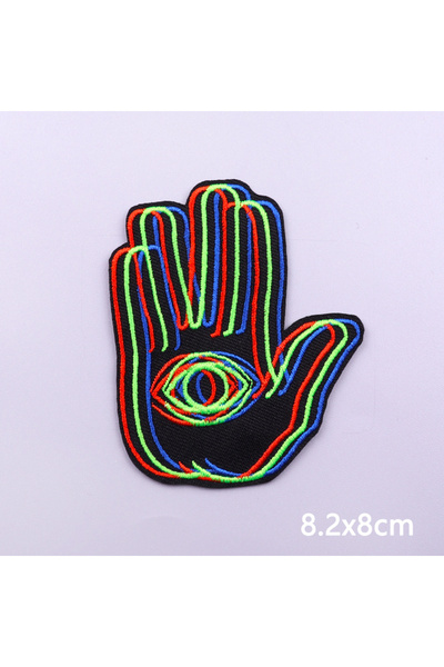 Choice1 PE8987CT Punk Series Patch Iron On Patches For Clothing Thermoadhesiv...