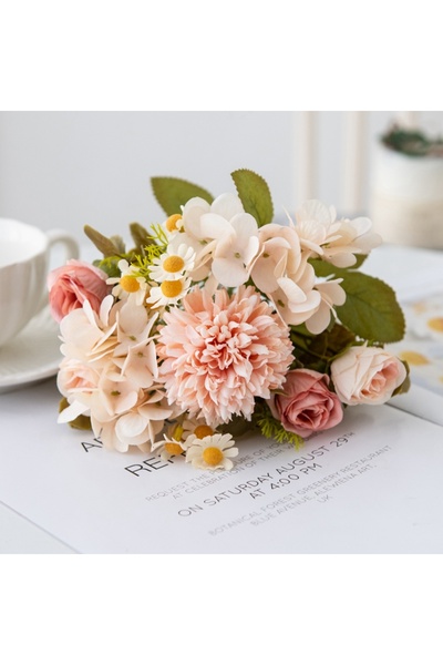 Choice8 1 pc Pink Artificial Flowers Chamomile Combination Home Room high qua...