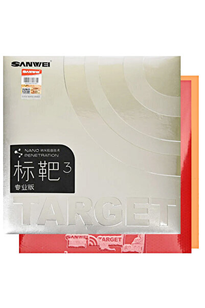 Choice Red 39 2.1 SANWEI TARGET 3 Professional Table Tennis Sticky Pimples-in...