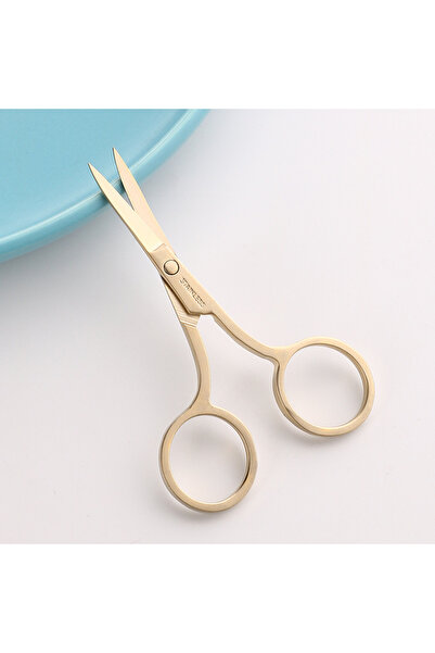 Choice3 Light golden color. Durable Stainless Steel Eyebrow Nose Hair Trimmer...