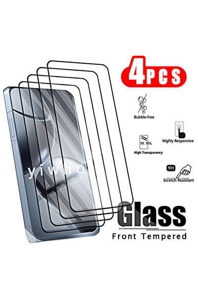 Choice10 For xIaomi 13T Pro 4pcs Black 4Pcs Tempered Glass for 14T 13T 12T 11...