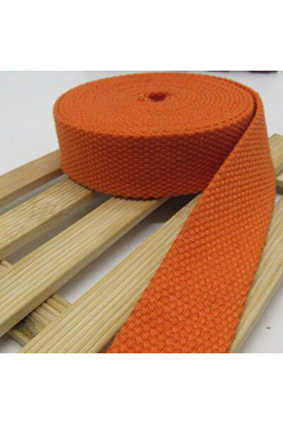 Choice Orange New 5Meters 32mm Canvas Ribbon Belt Bag Cotton Webbing Canvas W...