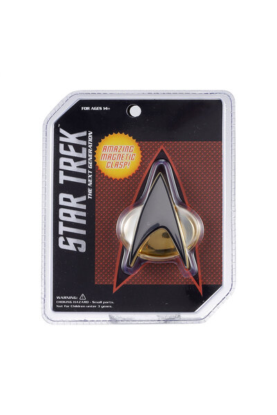 Choice Bandai with box 01 Star Trek Next Generation Costume Magnetic Communic...