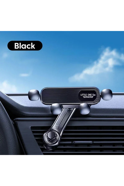 Choice1 Black B 360° Rotation Gravity Car Phone Holder Air Vent Clip Navigati...