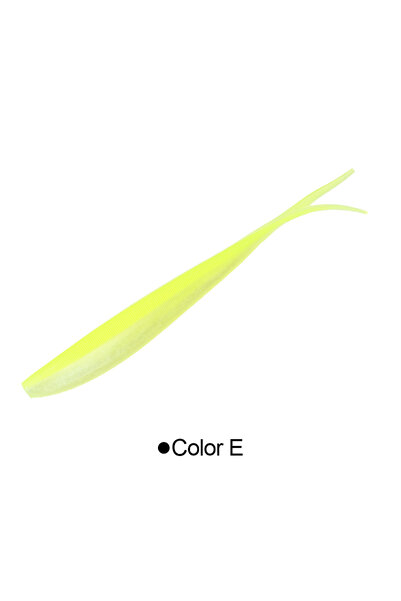 Choice 8cm 1.7g Color-E Spinpoler 2" 3" 4" Soft Fishing Lures Jerk Minnow Sha...