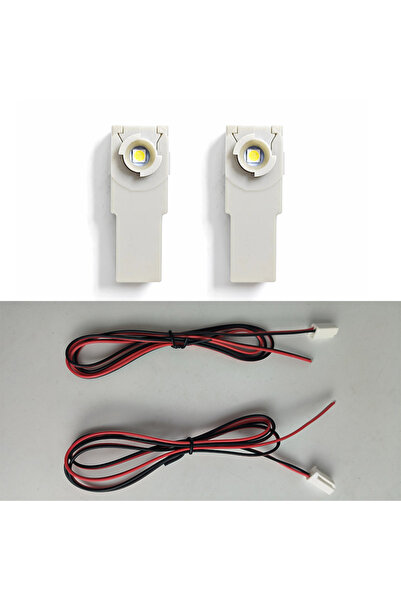 Choice White As Shown 2Pcs LED Interior Light With Wire For Toyota Mazda Suba...