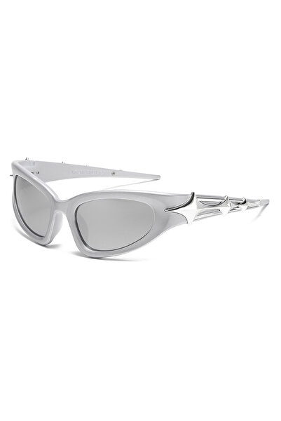 Choice silver silver Hiking Camping Y2k Fashion Punk Sports Anti Light Glasse...