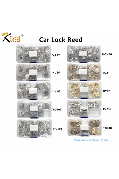 Choice10 HU100 Lock Reed Lock Plate for FO21 TOY43 TOY48 HY22 HU92 HU100 HU66...
