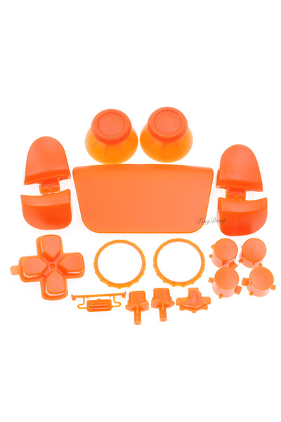 Choice5 Orange Full Set For PS5 V3.0 BDM-030 Controller Joysticks Cap L1 R1 L...