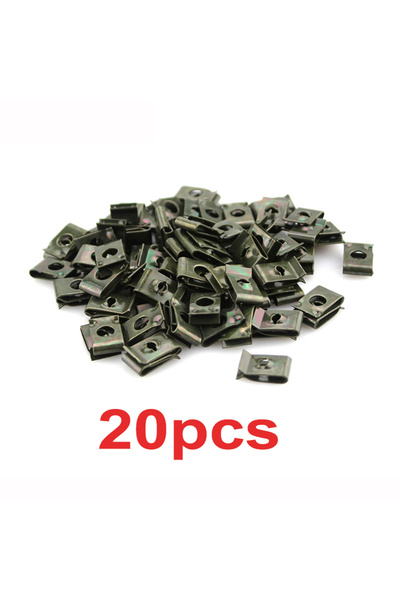 choice2 20 قطعة مشابك مسامير ذاتية التثبيت معدنية للسيارات والدراجات النارية،...