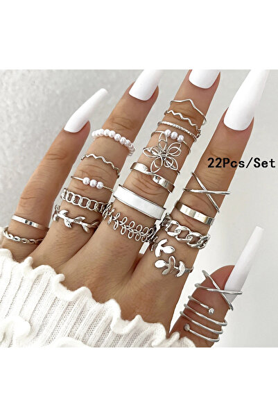 Choice6 133 23Pcs Fashion Knuckle Rings Set For Women Crystal Star Moon Eye W...