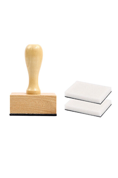 Choice5 Square Wood color Mini Distress Stamping Tools For Card Making Pad In...
