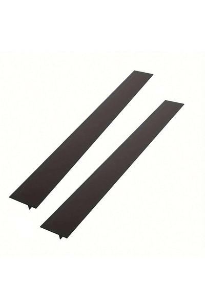 Choice 2pcs black Silicone Gap Strip, Kitchen Gas Stove Sealing Strip, Kitche...