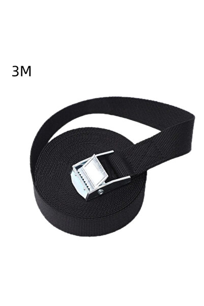 Choice3 Black 3M 1M/2M/3M/4M/5M Tow Rope Strong Ratchet Belt Black Buckle Tie...
