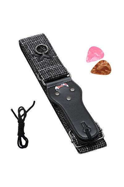 Choice22 AS-032 Electric Guitar Strap Premium Guitar Belts with Pick Suitable...