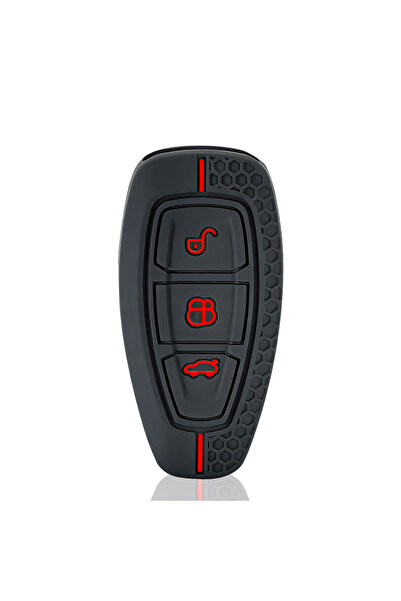 Choice Red Line New Silicone Car Key Case For Ford Grand C Max Focus Mondeo K...
