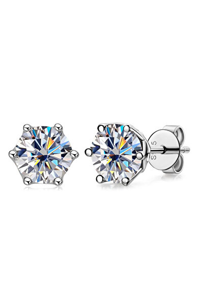 Choice 0.5 CT X 2 WHITE JoyceJelly 1/2/4CT VVS D Color Moissanite Russian Cut...