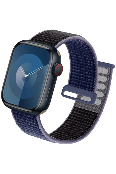 Choice28 42mm-44mm-45mm-49mm 2C midnight blue 43 Nylon loop Strap For Watch B...