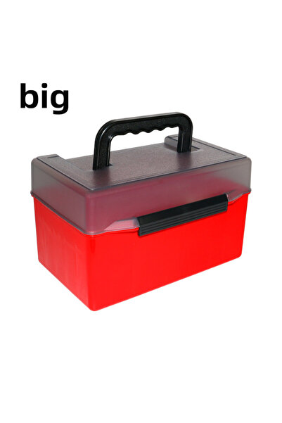 Choice red big Fishing Tackle Box Squid Jig Organizer Boxes Webfoot Octopus E...