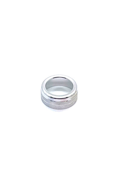 Choice1 Silver Rearview Mirror Adjustment Knob Decoration Cover Aluminium All...
