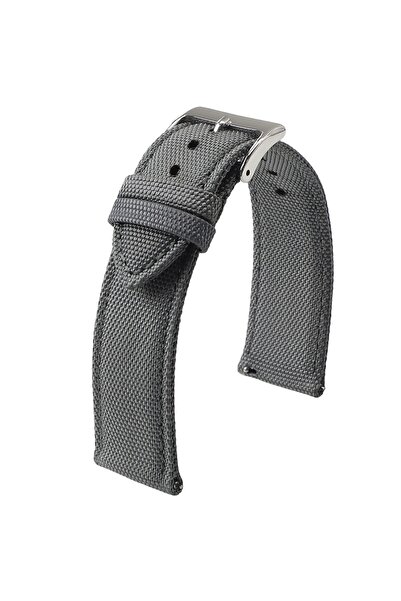Choice 21mm GREY Genuine Sailcloth Watch Band 18mm 19mm 20mm 21mm 22mm 24mm N...