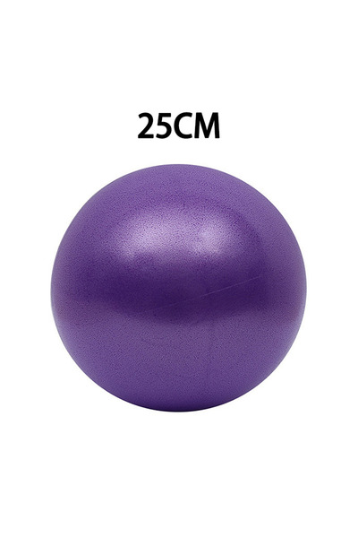 Choice1 purple-25CM 25cm Pilates Ball Explosion Proof Yoga Core Ball Indoor B...