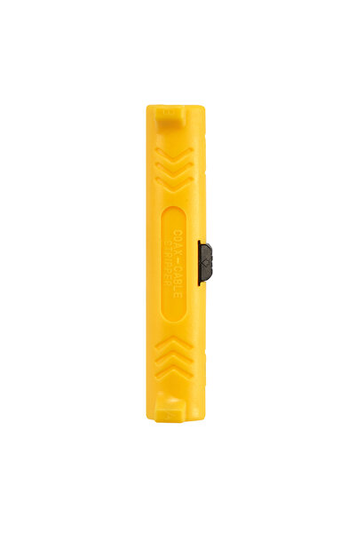 Choice3 Yellow Round Grip Spring Lever Electrical Wire Stripper Pen Rotary Co...