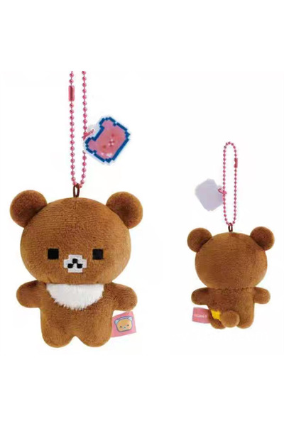 Choice B Kawaii Rilakkuma Plush Toys Keychain Creative Peripheral Cartoon Kor...