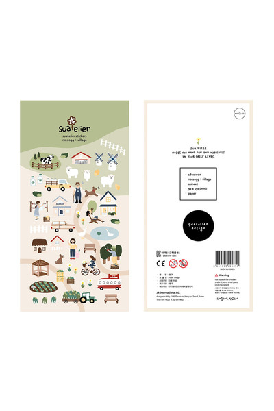 Choice35 1099 village Korean Import Suatelier Travel Home Life Study Friend S...