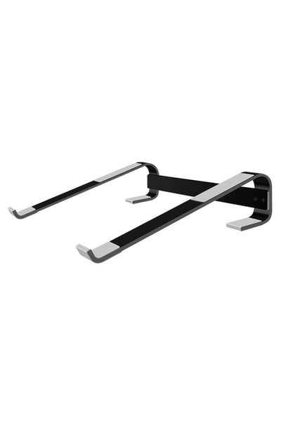 Choice black Aluminum Laptop Cooling Stand Riser for Desk Macbook Pro Air Del...