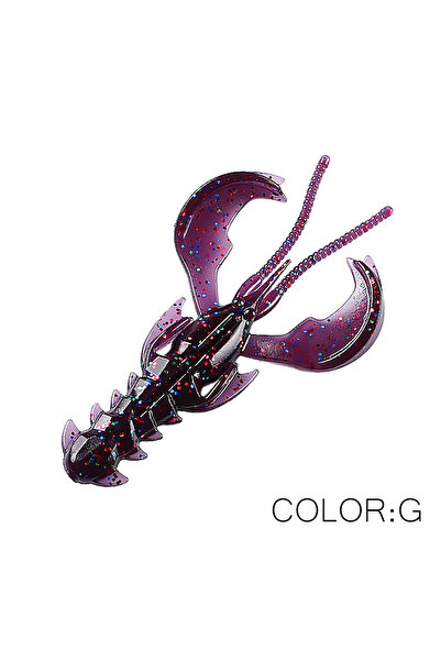 Choice 40mm 20pcs 0.9g G Supercontinent CRAZY 65mm/40mm Lobster Soft Lure Fis...