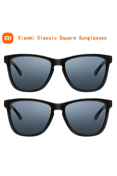 Xiaomi MIJIA 2pcs Original MIJIA Classic Square Sunglasses TAC Polarized Lens...