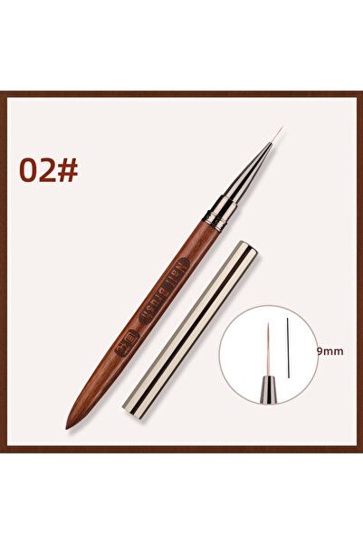 Choice G-B593-02 Nail Art Brush Triangular Spatula Drawing Painting Line Pen ...