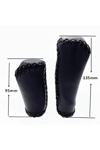 Choice LS-Black Folding Bike Handlebar 22.2mm Caliber Handlebar Cover Leather...
