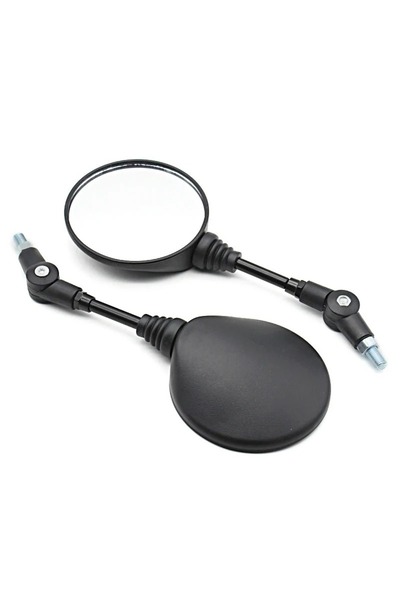 Choice1 As Shown 2pcs Foldable Round 10MM Scooter Rear Mirror for KTM Mirror ...