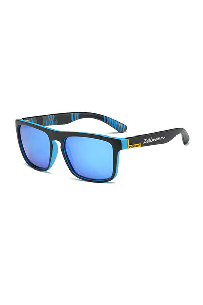 Choice Black Blue Blue 2023 New Men's Polarized Sunglasses UV400 Outdoor Spor...