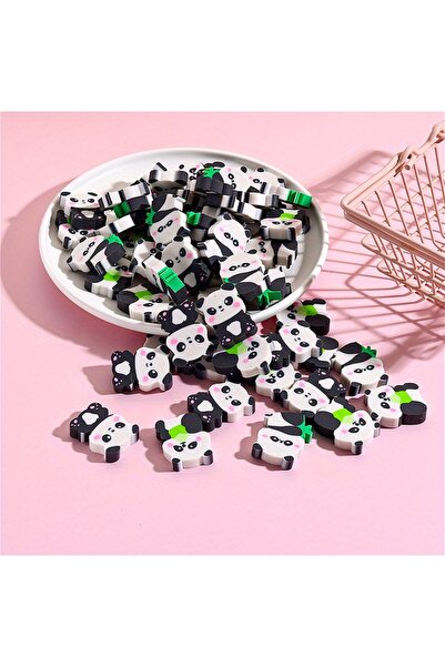 Choice 30Pcs 30Pcs/Lot Panda Shaped Eraser Panda Bamboo Pencil Stationery Off...