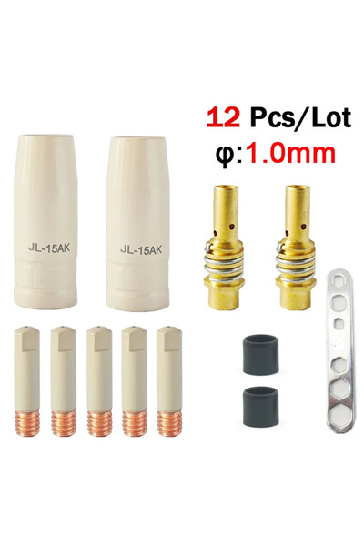 Choice8 12Pcs 1.0mm MB-15ak 15AK Welding Consumables Coating Protection Non-s...