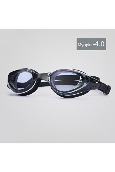 Choice17 Clear Myopia -4.0 Plating Myopia Swim Goggles Men Women Professional...