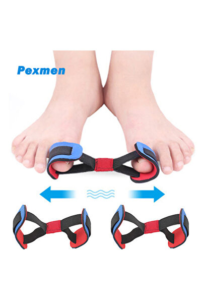 choice2 حزام مرن لتمديد إصبع القدم الكبير من Pexmen، متوفر بكميات 1/2/5/10 قطع