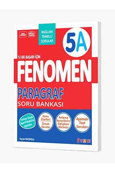 fenomen okul FENOMEN 5 PARAGRAF (A) SORU BANKASI